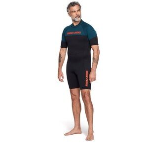Sea-Doo Men’s Escape Shorty Wetsuit new in plastic with hanger and all tags